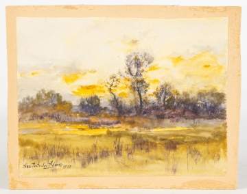 Charles Partridge Adams (American,1858-1942) Watercolor